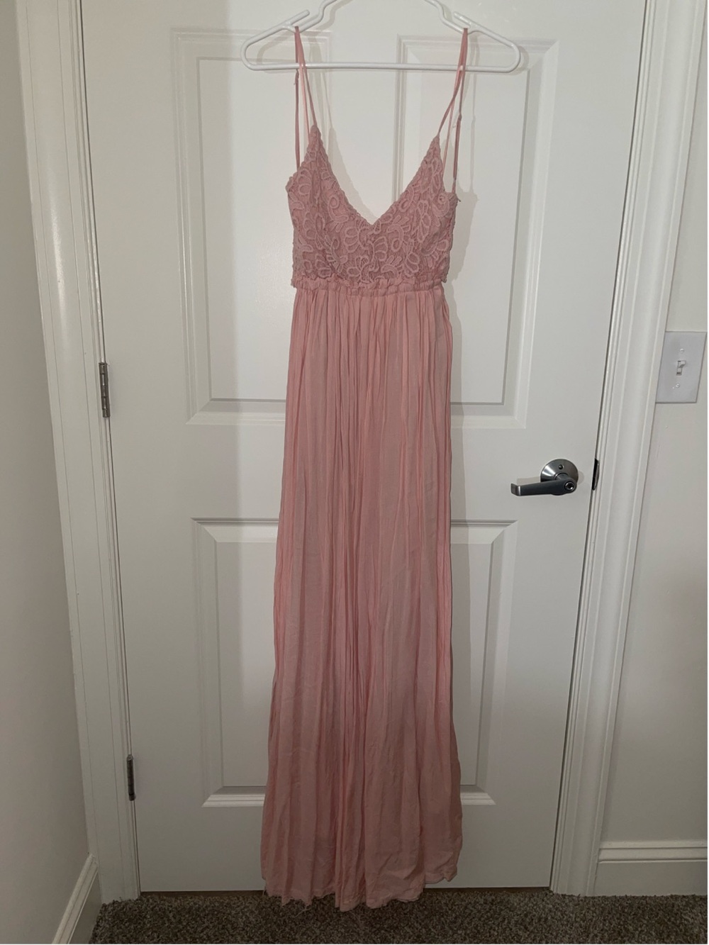 Fashion Nova Ancient Rome dress in mauve